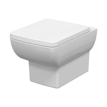 Nuie Cleo Wall Hung Pan Contemporary White Vitreous China 325x358x520mm - JJ Building Materials