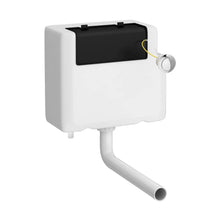 Nuie Concealed Cisterns And Frames Dual Flush Concealed Cistern - Bottom Outlet Contemporary White Polyethylene 296x340x142mm - JJ Building Materials