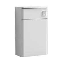 Nuie Core 500mm Wc Unit Contemporary Gloss White MDF Painted Gloss 814x505x260mm - JJ Building Materials