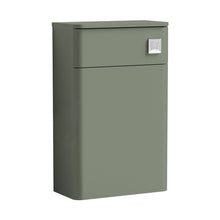 Nuie Core 500mm Wc Unit Contemporary Satin Green MDF Painted Matt 814x505x260mm - JJ Building Materials