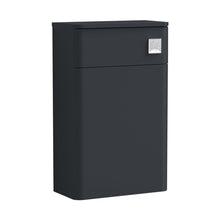 Nuie Core 500mm Wc Unit Contemporary Soft Black MDF Painted Matt 814x505x260mm - JJ Building Materials