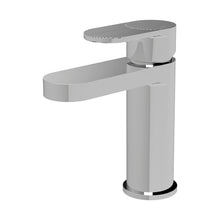 Nuie Cyprus Fluted Mono Basin Mixer With Push Button Waste Contemporary Chrome Brass 160x52x150mm - JJ Building Materials