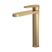 Nuie Cyprus High Rise Mono Basin Mixer Contemporary Brushed Brass Brass 290x52x190mm - JJ Building Materials