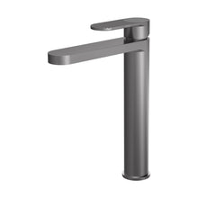 Nuie Cyprus High Rise Mono Basin Mixer Contemporary Brushed Pewter Brass 290x52x190mm - JJ Building Materials