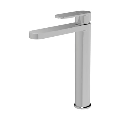 Nuie Cyprus High Rise Mono Basin Mixer Contemporary Chrome Brass 290x52x190mm - JJ Building Materials