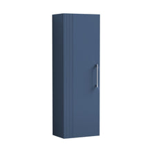 Nuie Deco 400mm Tall Unit Contemporary Satin Blue MFC Painted Gloss 1200x400x253mm - JJ Building Materials