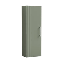 Nuie Deco 400mm Tall Unit Contemporary Satin Green MFC Painted Gloss 1200x400x253mm - JJ Building Materials