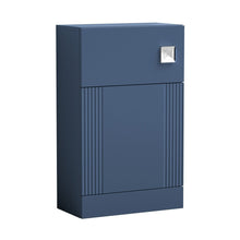 Nuie Deco 500mm Wc Unit Contemporary Satin Blue MFC Painted Gloss 810x500x253mm - JJ Building Materials