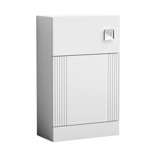 Nuie Deco 500mm Wc Unit Contemporary Satin White MFC Painted Gloss 810x500x253mm - JJ Building Materials