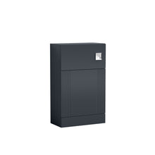 Nuie Deco 500mm Wc Unit Contemporary Soft Black MFC Painted Gloss 810x500x253mm - JJ Building Materials