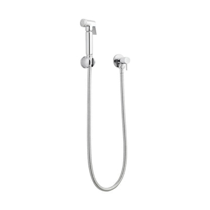Nuie Douche Spray Kit Contemporary Chrome Brass ABS 25x25x130mm - JJ Building Materials