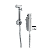 Nuie Douche Spray Kit & Thermostatic Valve Contemporary Chrome Brass ABS 25x25x130mm - JJ Building Materials
