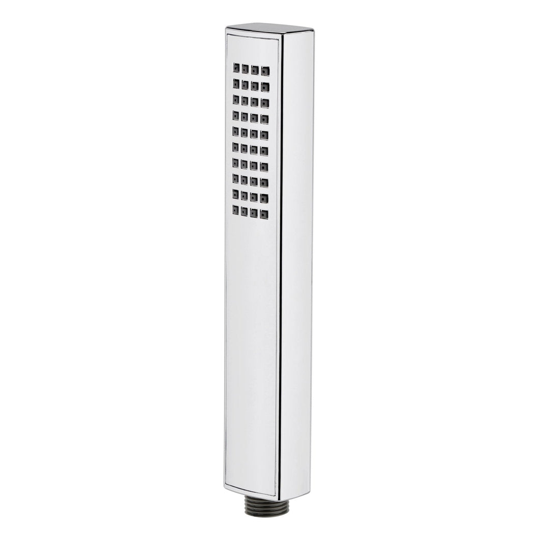 Nuie Easy-clean Handset Contemporary Chrome ABS 219x37x27mm - JJ Building Materials