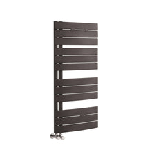 Nuie Elgin Heated Towel Rail Contemporary Anthracite Steel 1080x550x85mm - JJ Building Materials
