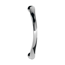 Nuie Ella Rounded Handle Contemporary Chrome ABS 160x18x32mm - JJ Building Materials