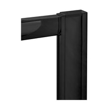 Nuie Enclosure Accessories 1900mm Profile Extension Kit Contemporary Matt Black Aluminium 1900x20x49mm - JJ Building Materials
