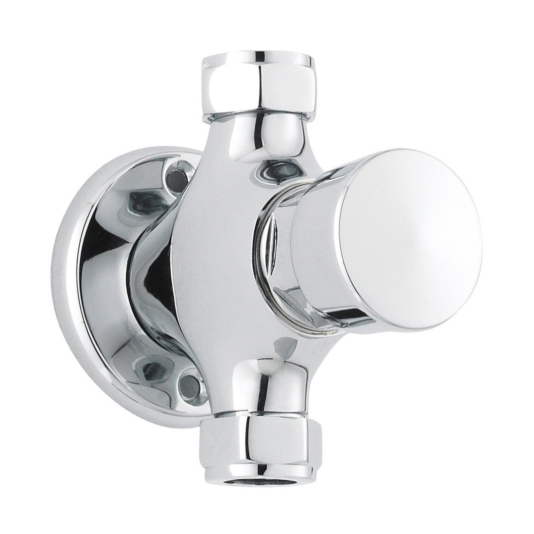 Nuie Exposed Non-concussive Valve Contemporary Chrome Brass 100x65x90mm - JJ Building Materials