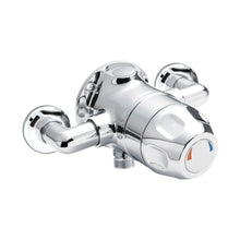 Nuie Exposed Sequential Shower Valve Contemporary Chrome Brass 80x205x138mm - JJ Building Materials