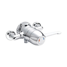 Nuie Exposed Sequential Thermostatic Valve Contemporary Chrome Brass 110x200x138mm - JJ Building Materials