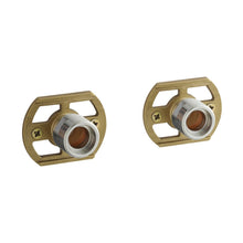 Nuie Fast-fit Bracket For Bar Thermostats Contemporary Chrome Brass 48x50x50mm - JJ Building Materials