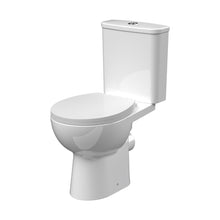 Nuie Fay Rimless Pan Cistern & Seat Pack Contemporary White Vitreous China 780x352x635mm - JJ Building Materials