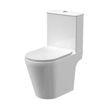 Nuie Fenton Rimless Pan, Cistern & Pp Seat Contemporary White Vitreous China 800x370x605mm - JJ Building Materials