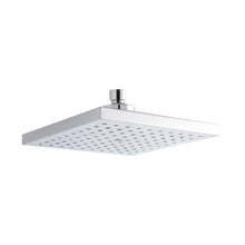 Nuie Fixed Head Contemporary Chrome Brass ABS 60x200x200mm - JJ Building Materials