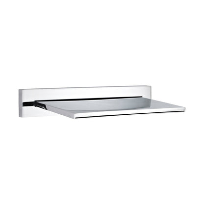Nuie Fixed Heads Bath Filler Contemporary Chrome Brass 30x290x146mm - JJ Building Materials