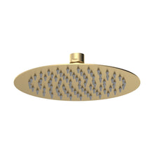 Nuie Fixed Heads Fixed Head Contemporary Brushed Brass Stainless Steel 56x200x200mm - JJ Building Materials