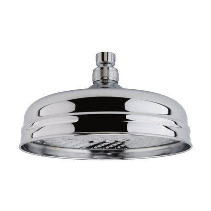 Nuie Fixed Heads Fixed Head Contemporary Chrome Brass 115x200x200mm - JJ Building Materials