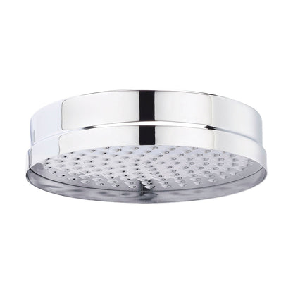 Nuie Fixed Heads Fixed Head Contemporary Chrome Brass 545x195x195mm - JJ Building Materials