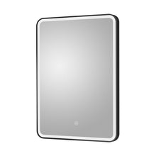 Nuie Framed Led Touch Sensor Mirrors 700 X 500 Black Framed Mirror Contemporary Matt Black Aluminium 700x500x40mm - JJ Building Materials