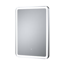 Nuie Framed Led Touch Sensor Mirrors 700 X 500 Silver Framed Mirror Contemporary Aluminium 700x500x33mm - JJ Building Materials