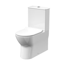 Nuie Freya Pan, Cistern & Seat Contemporary White Vitreous China 800x384x612mm - JJ Building Materials