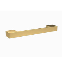 Nuie Handles 150mm D Handle Contemporary Brushed Brass Brass 150x24x29mm - JJ Building Materials