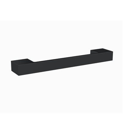 Nuie Handles 150mm D Handle Contemporary Matt Black Brass 150x24x29mm - JJ Building Materials
