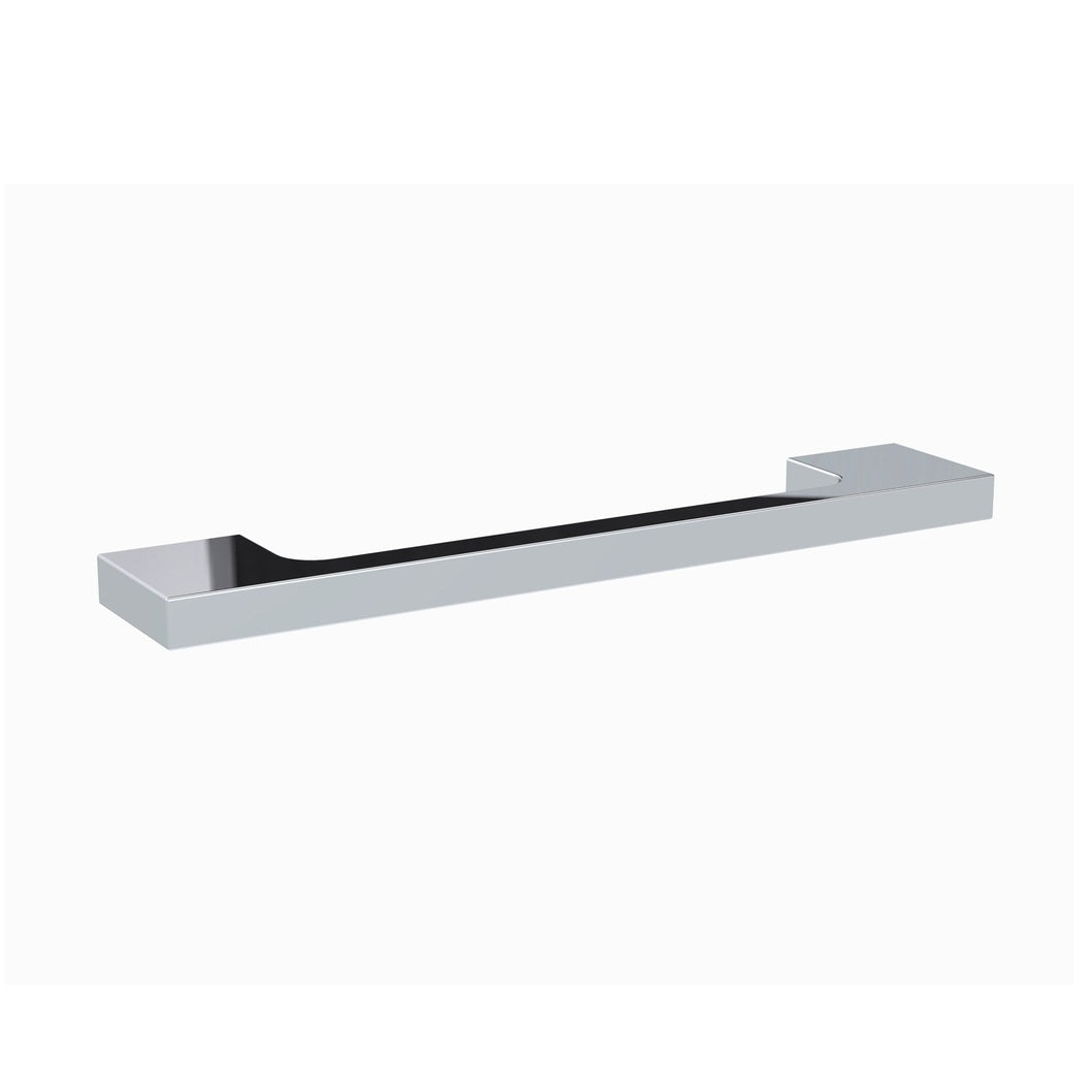 Nuie Handles 150mm Slim Line D Handle Contemporary Chrome Brass 150x20x30mm - JJ Building Materials