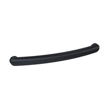 Nuie Handles 210mm D Shape Bar Handle Contemporary Matt Black Brass 210x19x24mm - JJ Building Materials