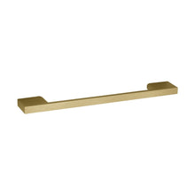 Nuie Handles Brass D Handle Contemporary Brushed Brass 28x191x8mm - JJ Building Materials