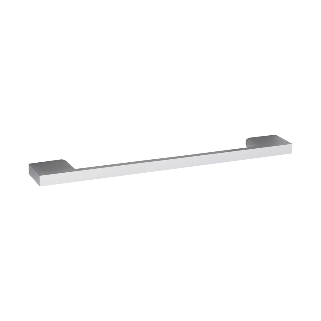 Nuie Handles Chrome D Handle Contemporary Brass 28x223x8mm - JJ Building Materials