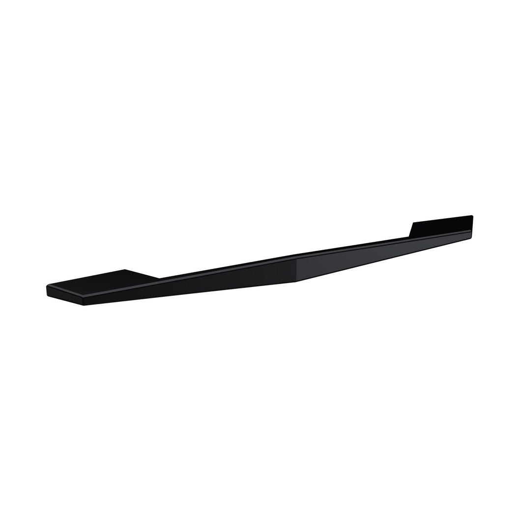 Nuie Handles D Shaped Handle 224mm Contemporary Black Zamac 14x256x26mm - JJ Building Materials