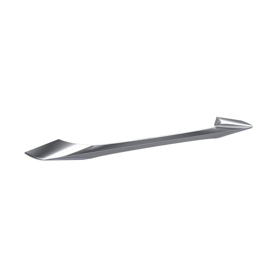 Nuie Handles D Shaped Handle 224mm Contemporary Chrome Zamac 20x253x32mm - JJ Building Materials