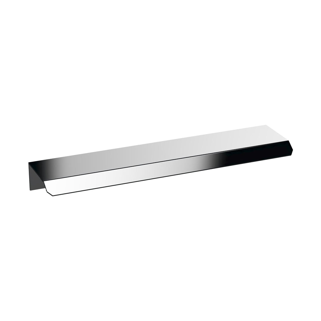 Nuie Handles Finger Pull Handle 150mm Contemporary Chrome Aluminium 17x150x36mm - JJ Building Materials