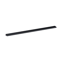 Nuie Handles Finger Pull Handle 500mm Contemporary Black Aluminium 17x500x36mm - JJ Building Materials
