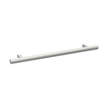 Nuie Handles Knurled Bar Handle 192mm Contemporary Chrome Brass 252x12x32mm - JJ Building Materials