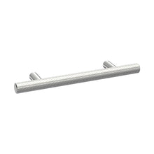 Nuie Handles Knurled Bar Handle 96mm Contemporary Chrome Brass 156x12x32mm - JJ Building Materials