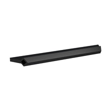 Nuie Handles Profile Handle 160mm Contemporary Black Aluminium 14x176x30mm - JJ Building Materials