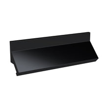 Nuie Handles Profile Handle 160mm Contemporary Black Aluminium 30x175x30mm - JJ Building Materials