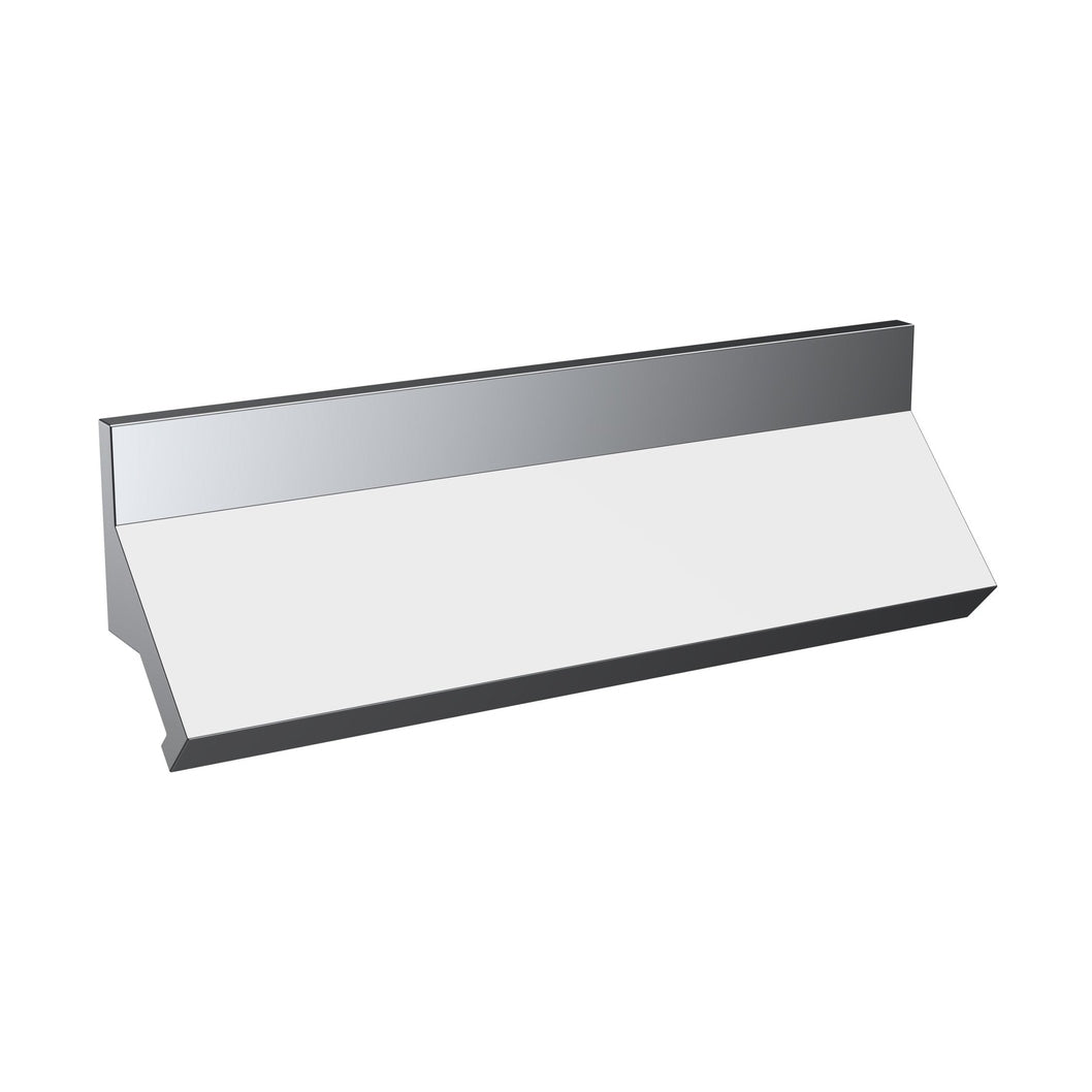 Nuie Handles Profile Handle 160mm Contemporary Chrome Aluminium 30x175x30mm - JJ Building Materials