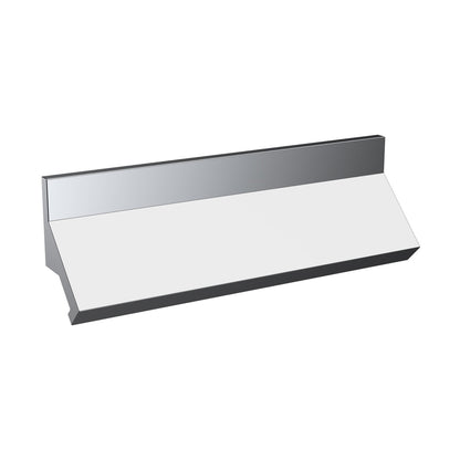 Nuie Handles Profile Handle 160mm Contemporary Chrome Aluminium 30x175x30mm - JJ Building Materials